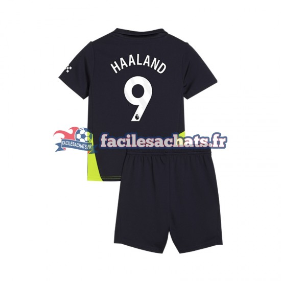 Maillot Manchester City Haaland 9 2024-2025 Extérieur Enfant MC