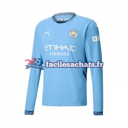Maillot Manchester City 2024-2025 Domicile Homme ML Maillot Manchester City 2024-2025 Domicile Homme ML