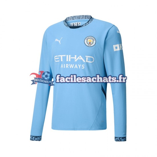 Maillot Manchester City 2024-2025 Domicile Homme ML