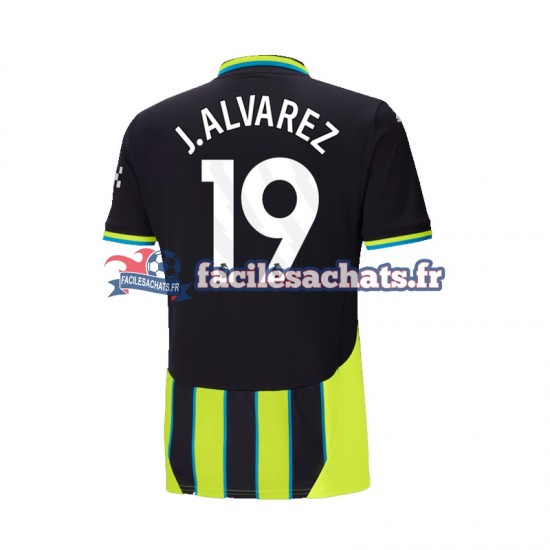 Maillot Manchester City Julian Alvarez 19 2024-2025 Extérieur Homme MC