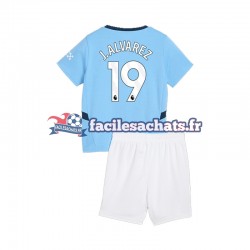 Maillot Manchester City Julian Alvarez 19 2024-2025 Domicile Enfant MC Maillot Manchester City Julian Alvarez 19 2024-2025 Domicile Enfant MC