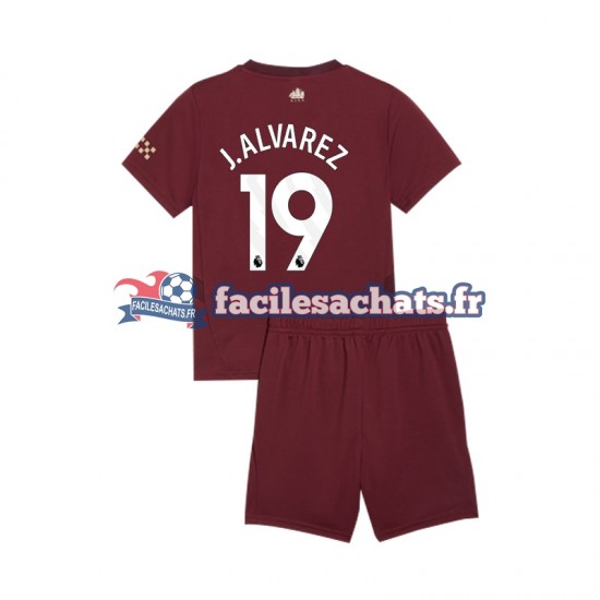 Maillot Manchester City Julian Alvarez 19 2024-2025 3ème Enfant MC