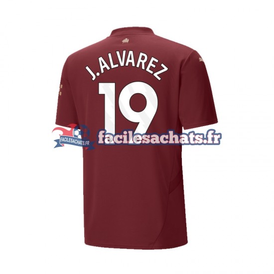 Maillot Manchester City Julian Alvarez 19 2024-2025 3ème Homme MC