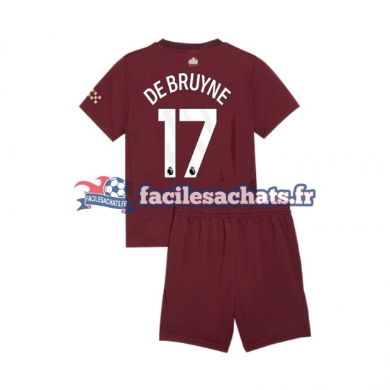 Maillot Manchester City Kevin De Bruyne 2024-2025 3ème Enfant MC