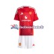 Maillot Manchester United 2024-2025 Rouge Domicile Enfant MC