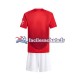 Maillot Manchester United 2024-2025 Rouge Domicile Enfant MC