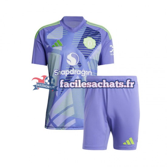 Maillot Manchester United 2024-2025 Gardien Domicile Enfant MC