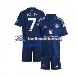 Maillot Manchester United Mason Mount 7 2024-2025 Rouge Extérieur Enfant MC Maillot Manchester United Mason Mount 7 2024-2025 Rouge Extérieur Enfant MC