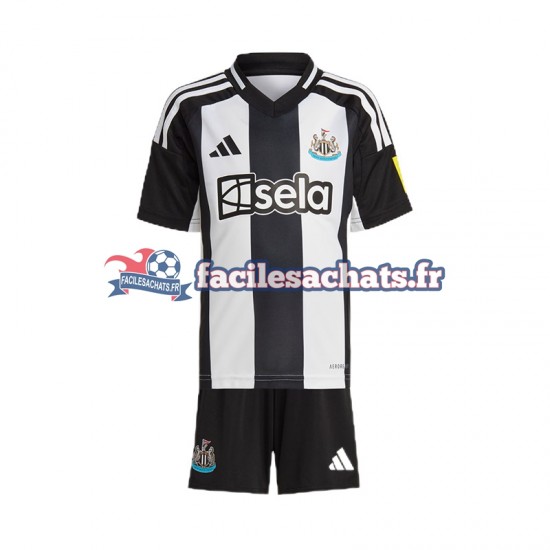 Maillot Newcastle United 2024-2025 Noir Domicile Enfant MC