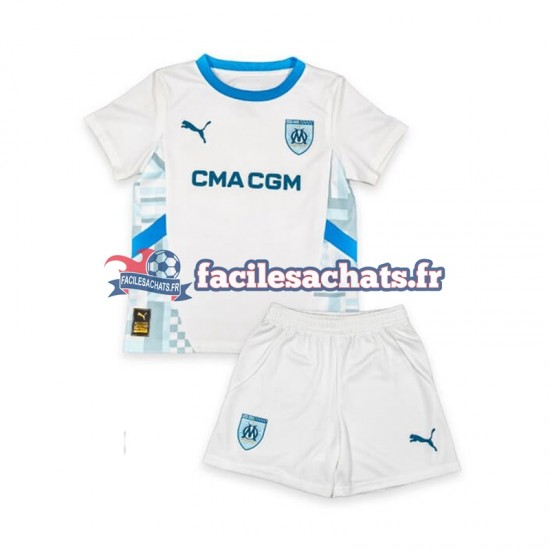 Maillot Olympique de Marseille 2024-2025 Domicile Enfant MC