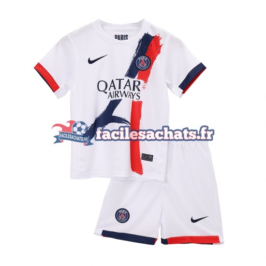 Maillot Paris Saint-Germain 2024-2025 Extérieur Enfant MC