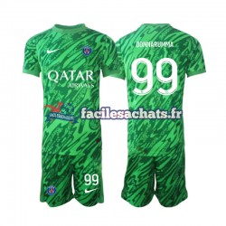Maillot Paris Saint-Germain Gianluigi Donnarumma 99 2024-2025 Gardien Extérieur Enfant MC Maillot Paris Saint-Germain Gianluigi Donnarumma 99 2024-2025 Gardien Extérieur Enfant MC