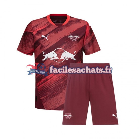 Maillot RB Leipzig 2024-2025 Extérieur Enfant MC