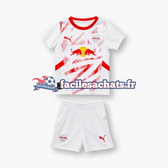 Maillot RB Leipzig 2024-2025 Domicile Enfant MC