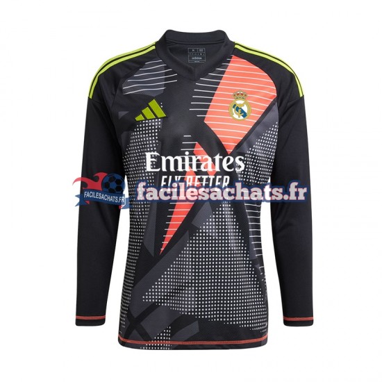 Maillot Real Madrid 2024-2025 Gardien Extérieur Homme ML