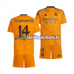 Maillot Real Madrid Tchouameni 14 2024-2025 Extérieur Enfant MC Maillot Real Madrid Tchouameni 14 2024-2025 Extérieur Enfant MC