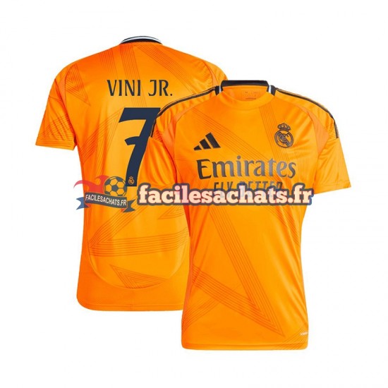 Maillot Real Madrid VINI JR 7 2024-2025 Extérieur Homme MC