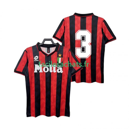 Maillot AC Milan 3 Retro 1993 1994 Domicile Homme MC