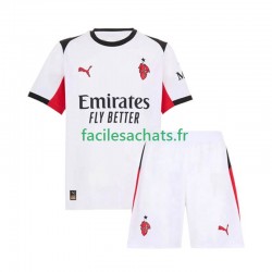 Maillot AC Milan 2025-2026 Extérieur Enfant MC