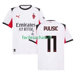 Maillot AC Milan Christian Pulisic 11 2025-2026 Extérieur Homme MC