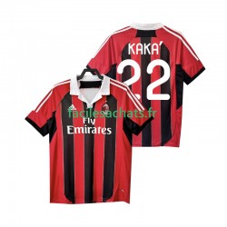 Maillot AC Milan KAKA 22 Retro 2012 2013 Domicile Homme MC