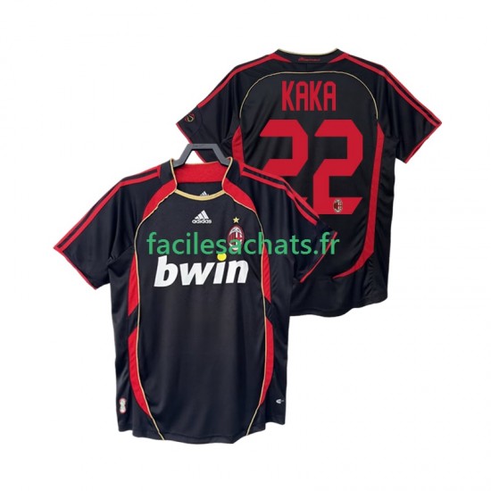 Maillot AC Milan KAKA 22 Retro 2006 2007 3ème Homme MC