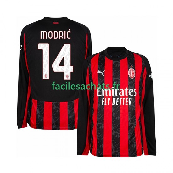 Maillot AC Milan Luca Modric 14 2025-2026 Domicile Homme ML