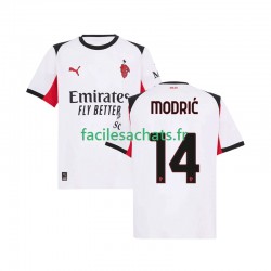 Maillot AC Milan Luka Modric 14 2025-2026 Extérieur Homme MC