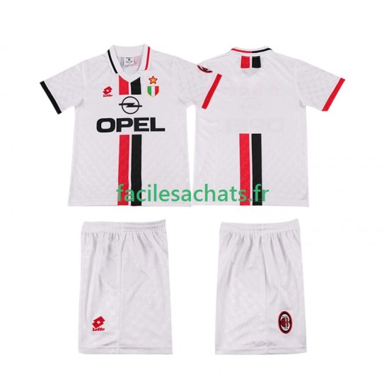 Maillot AC Milan Retro 1996 1997 Extérieur Enfant MC