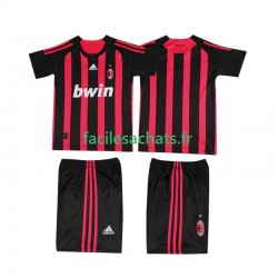 Maillot AC Milan Retro 2008 2009 Domicile Enfant MC