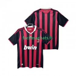 Maillot AC Milan Retro 2009 2010 Domicile Homme MC