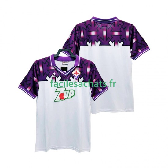 Maillot Fiorentina Retro 1992 1993 Extérieur Homme MC