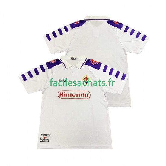 Maillot Fiorentina Retro 1998 1999 Extérieur Homme MC