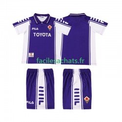 Maillot Fiorentina Retro 1999 2000 Domicile Enfant MC