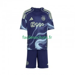 Maillot Ajax Amsterdam 2025-2026 Extérieur Enfant MC