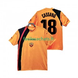 Maillot AS Rome CASSANO 18 Retro 2005 2006 Domicile Homme MC