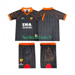 Maillot AS Rome Retro 1999 2000 Extérieur Enfant MC