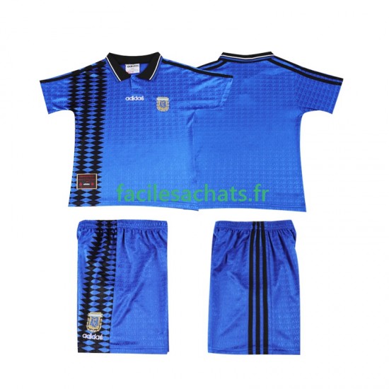 Maillot Argentine Retro 1994 Extérieur Enfant MC