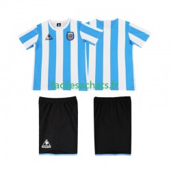 Maillot Argentine Retro 1986 Domicile Enfant MC