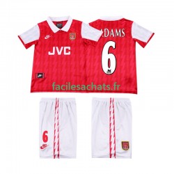 Maillot Arsenal ADAMS 6 Retro 1994 1996 Domicile Enfant MC
