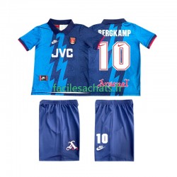 Maillot Arsenal BERGKAMP 10 Retro 1995 1996 Extérieur Enfant MC