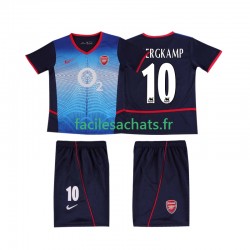 Maillot Arsenal BERGKAMP 10 Retro 2002 2004 Extérieur Enfant MC