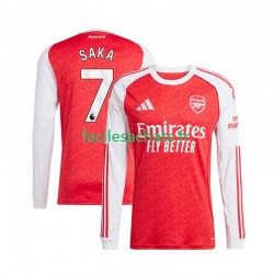 Maillot Arsenal Bukayo Saka 7 2025-2026 Domicile Homme ML