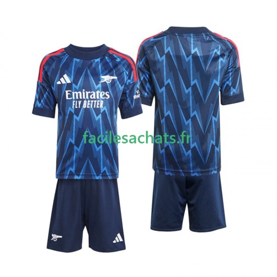 Maillot Arsenal 2025-2026 Extérieur Enfant MC