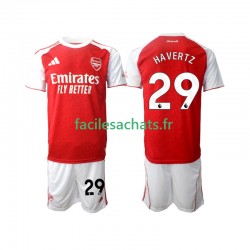 Maillot Arsenal Kai Havertz 29 2025-2026 Domicile Enfant MC