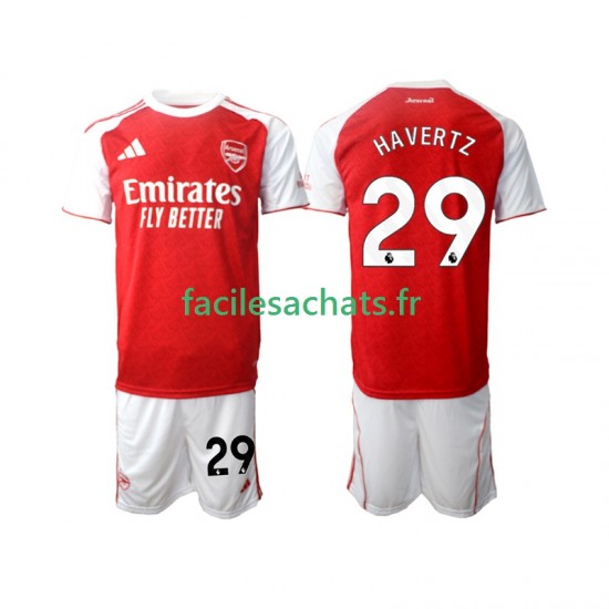Maillot Arsenal Kai Havertz 29 2025-2026 Domicile Enfant MC