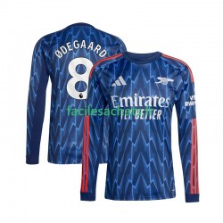 Maillot Arsenal Martin Odegaard 8 2025-2026 Extérieur Homme ML