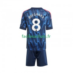 Maillot Arsenal Martin Odegaard 8 2025-2026 Extérieur Enfant MC
