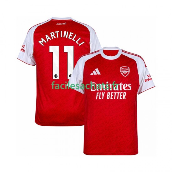 Maillot Arsenal Martin Zubimendi 11 2025-2026 Domicile Homme MC