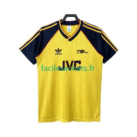 Maillot Arsenal Retro 1988 1990 Extérieur Homme MC